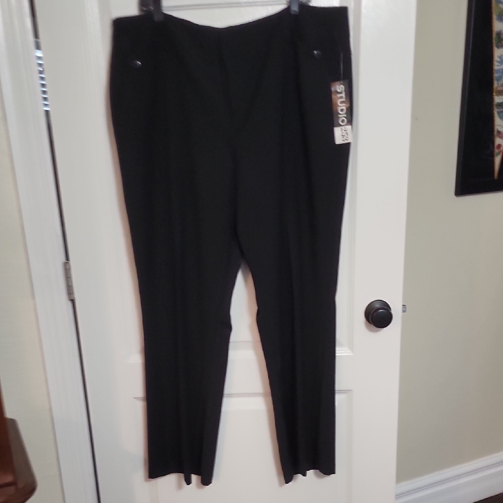 Studio 253 JC PENNY Black Dress Pants NWT